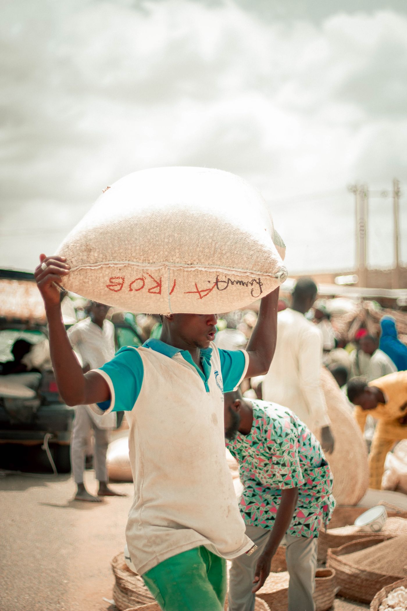 Portrait de Serge Mbarga